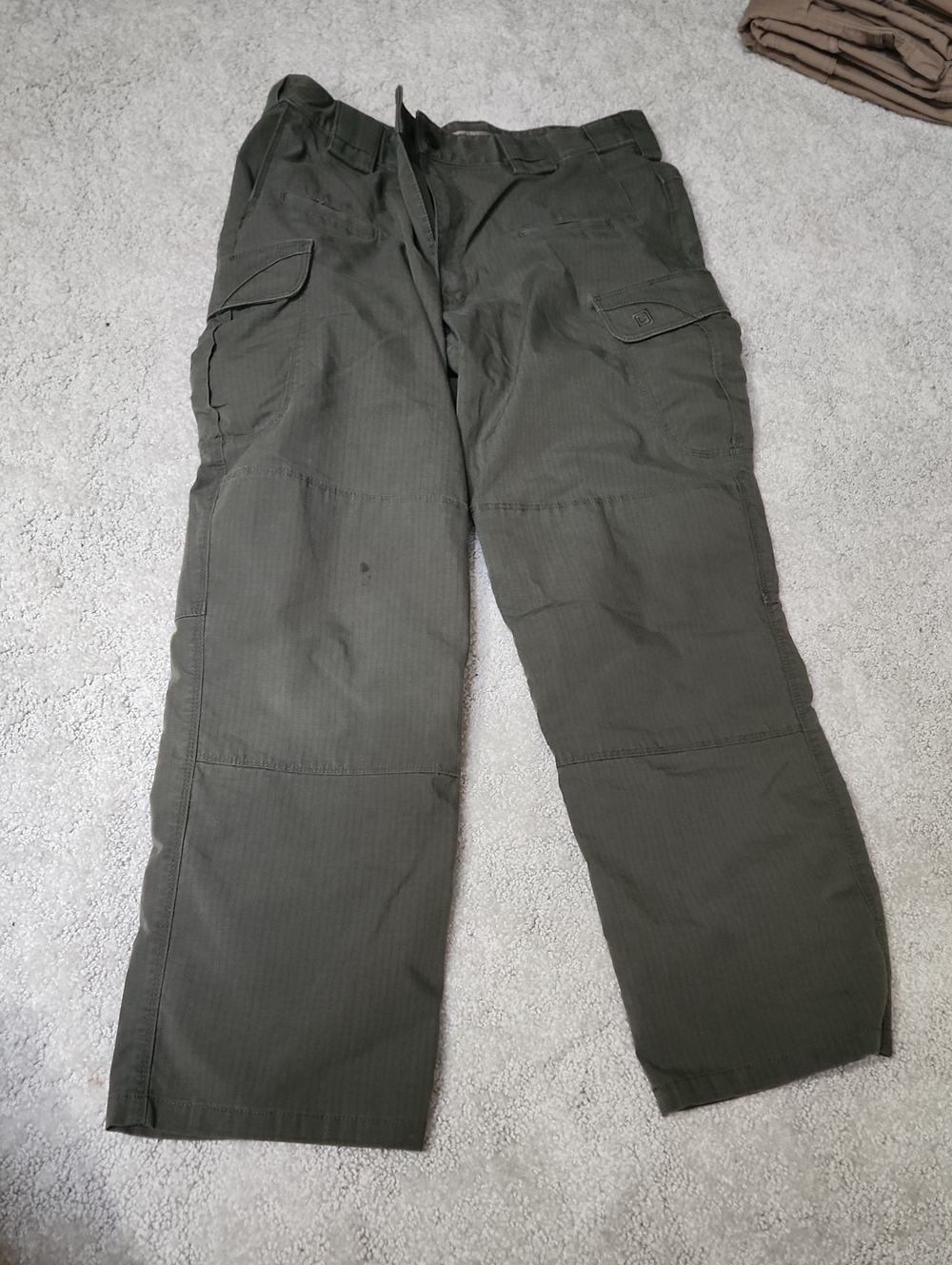 5.11 Tactical Olive Green Cargo Pants — Rugged Utility Trousers